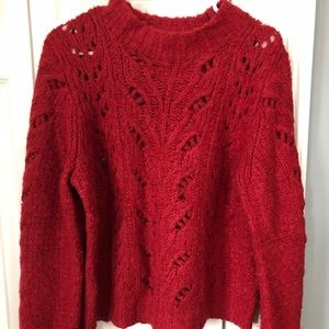 J.Crew Point Sur Pointelle Sweater